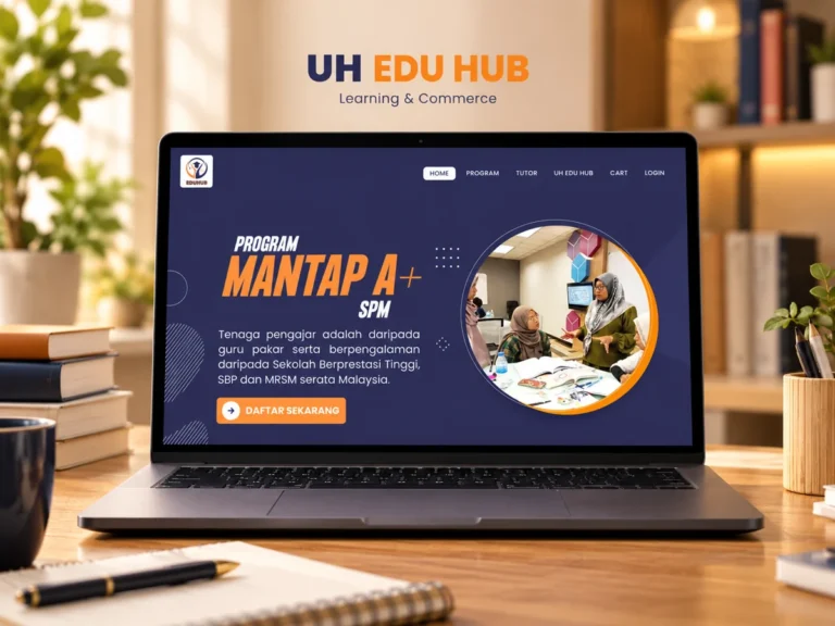 Portfolio website UH EduHub oleh ADTEJARI
