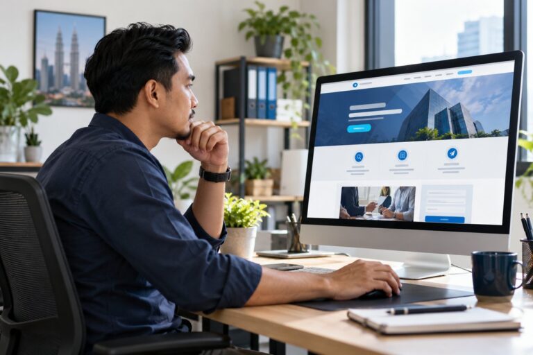 landing page conversion planning in a Malaysian small business