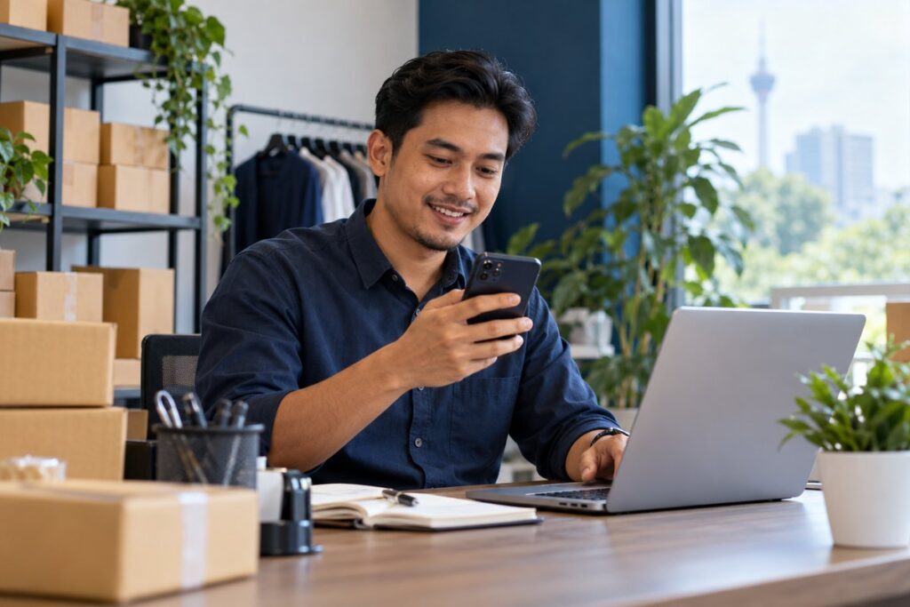 WhatsApp automation planning in a Malaysian small business